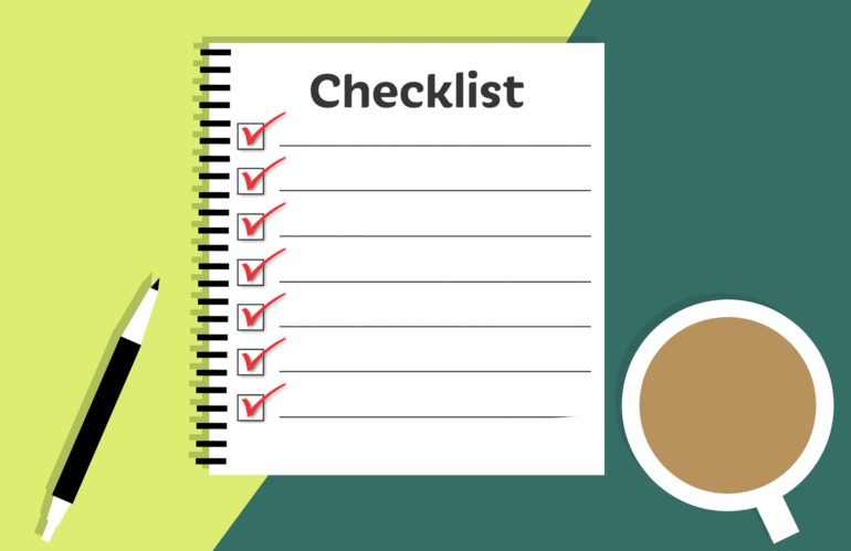 Free illustrations of Checklist