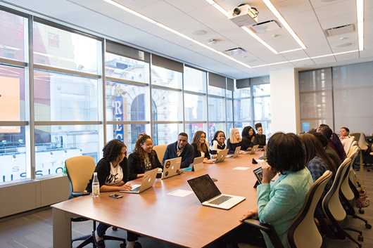 Group of People on a Conference Room