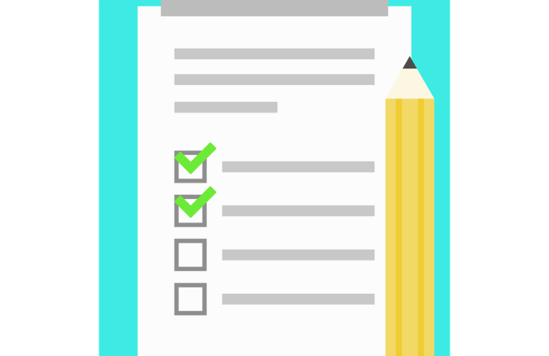 Free list notes icon illustration